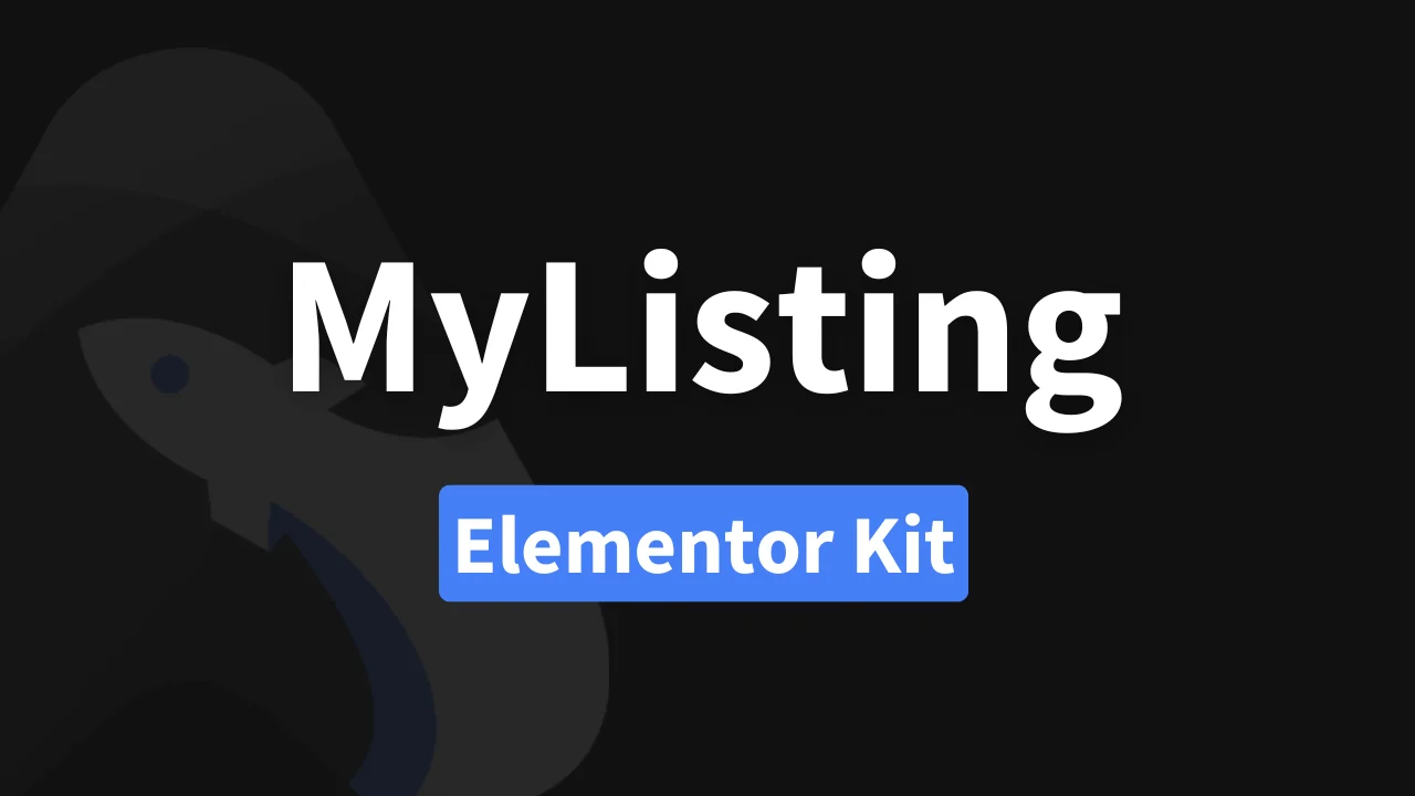 MyListing Elementor Kit 🚀